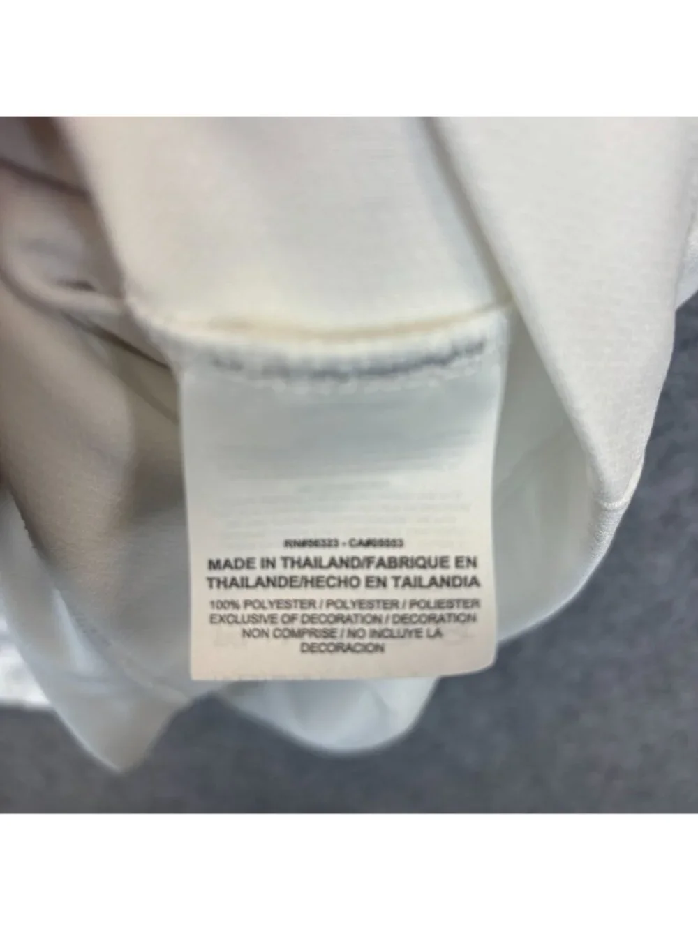 Nike John Deere Men's Size Large White Golf Dri-Fit Polo Golf Shirt Swoosh Logo
